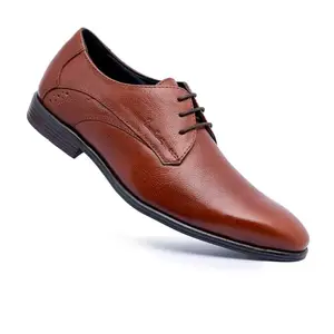 Pierre Cardin PC9053 Leather Formal Shoes for Men_Cognac_43