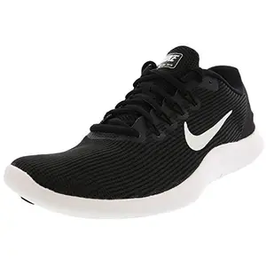 Nike Women's Flex 2018 Rn Black/White-Blac Running Shoe (AA7408-018)