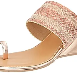 Sole Head Women's 258 Rosegold Outdoor Sandals-5 UK (38 EU) (258ROSEGOLD)