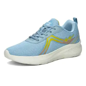 Campus Women's Raye Running Shoes L.Sky/Lemon - 5UK/India