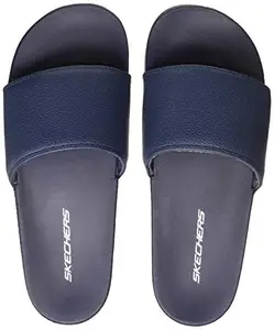 Skechers mens GAMBIX NAVY/White Flip Flop -7 UK (8 US) (51808)