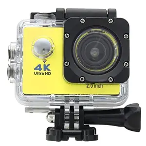Cospex Waterproof WiFi 4k 16MP Full HD WiFi Sports Action Camera 170Wide FOV 30M Waterproof Camcorder Sports Camera for Vlogging_M95