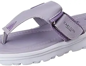 Carlton London Women's Slipper, Light Purple, 4