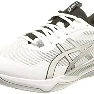 ASICS Gel-Tactic White Mens Indoor Sports Shoes UK - 5