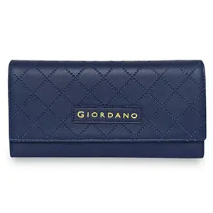 Giordano Women's Blue PU Casual Wallet