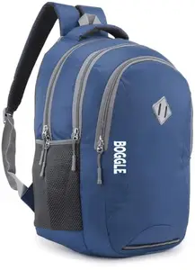 Boggle Unisex Laptop Office/School/Travel/Business Backpack Water Resistant - Fits Polyester Stylies Blue Backpack
