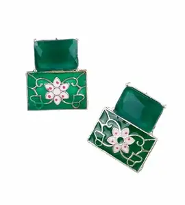 Stud Earrings for Women Stylish Lightweight Designer Fashion Jewelry Sterling SStud Earring RS_0_Vag-Earing-152