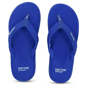 DOCTOR EXTRA SOFT House Slipper for Women's | Pregnancy | Orthopaedic & Diabetic | Bounce Back Technology | Memory Foam Cushion |Comfortable Footbed for Girls & Ladies Daily Use D-14-Royal Blue-6