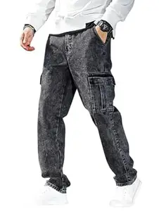 QNIM Men Jeans || Jeans for Men || Cargo Jeans (Q-04-05)