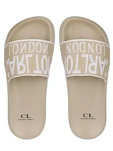 Carlton London Men Tan Flip-Flop