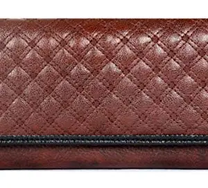 The Clownfish Leather Women wallet(Elegance Tan)