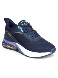 ABROS Men's Adapt ASSG1399 Sports Shoes_Navy/Mustard_8UK