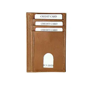STYLE SHOES Leather Credit Card Holder Wallets - Minimalist Wallet for Women -140NT8