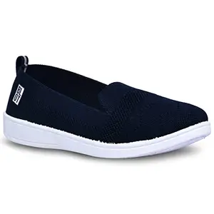 PARAGON PVK1007L Women's Ballet Flats | Elegant and Comfortable Ballet Flats with Flexible Sole, Cushioned Insole, and Classic Design | Perfect for Any Occasion Navy Blue