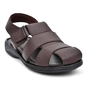 APPELON SHOES mens Sandal (Brown, numeric_6)