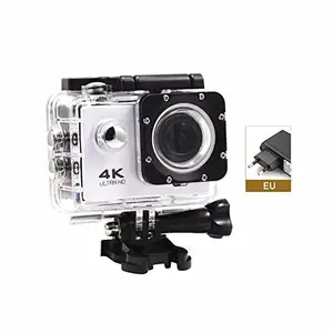 Drumstone (12 Years Warranty Waterproof Action Camera 4k HD 16MP Sports Camera Full HD with Mounting & Other Full Accessories)