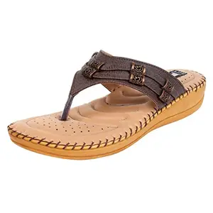 1 WALK Dr. Sole Brown Comfortable Flats
