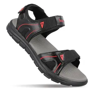 WALKAROO Sports Sandals For Mens|WC4373 - Black Grey