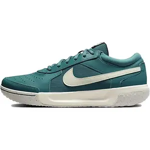Nike Mens Zoom Court Lite 3 Mineral Teal/SAIL-Gridiron Running Shoe - 4.5 UK (5 US) (DV3258-300)