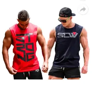 Backbone1 Combo 2 Pcs Polyester Synthetic Stringer Vest for Men, Gym Vest, Sleeveless Vests_273_XL Multicolour