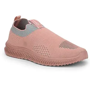 Liberty Women Grace-4 Peach Walking Shoes - 5 Uk