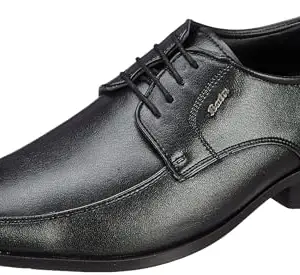 Bata Men's Lace-up Formal Shoes - Black (7 UK) (8216399)