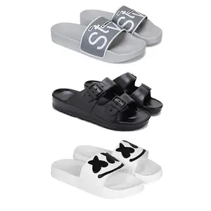 Men's Sandals | Lightweight Wear| Stylish & Easy to Wear For Men's GRP-SAN-(3-COMBO)-1589-3115-3030-8