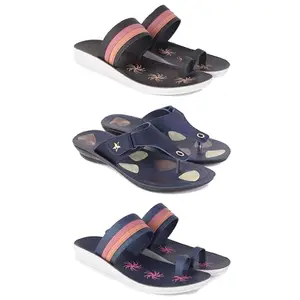 Women's Sandals | Lightweight Wear| Stylish & Easy to Wear For Women'S PCV-SAN-(COMBO-3)-1992-1973-1991-7