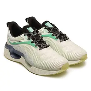 ASIAN Men's White Pista Running Shoes - 10 UK