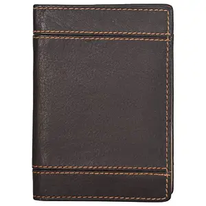 Leatherman Fashion LMN Genuine Leather Brown for Unisex Size Small Card Holder 1693