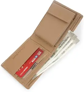 Men & Women Wallet (8 Card Slots) SPY-R-ZIPALBUM-Beige_CW