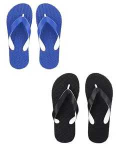 Travelkhushi Accupressure Slippers & Flip Flops with FootBed & mild accupressure cushion for Men & Women, comfort & lightweight. stylish & anti-skid flip flops | waterproof slides for Boys & Girls