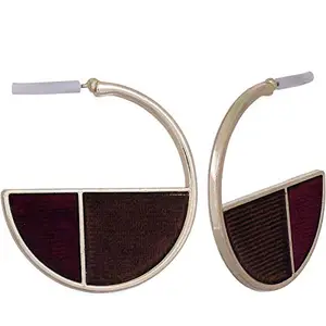 Alysa Imported Velvet Earrings || Designer Fancy Earings Collection for Women & Girls