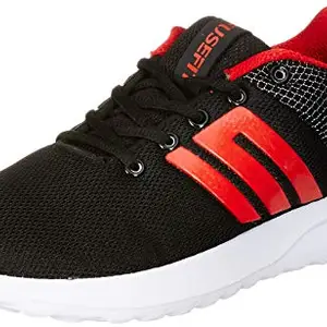 FUSEFIT Comfortable Men Running Shoes Black/Red