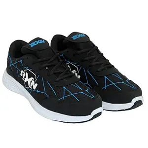 RXN Running Shoes Black for Mens/Boys