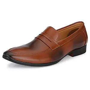 Centrino Men's Formal |Business Casual Lace-Up Derby Dress Shoes | Comfort, Style and Durability for Professional or Formal Wear 8251-1_TAN_7