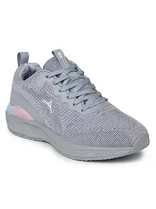 ABROS Women ASSL0161 Eng.Grey/Baby Pink Grace Shoe UK-5