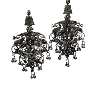 Phuljhadi Design Earrings for Women – Sparkling Traditional Style with Intricate Detailing