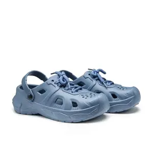 ASIAN Men's AGC-21 Trendy Stylish Fashionable Slip-ons | Sandals with Lightweight Regular wear Casual Slip on Footwear with Ultra Soft & Flexibility Technology for Men's & Boy's,UK 8 Slate Blue