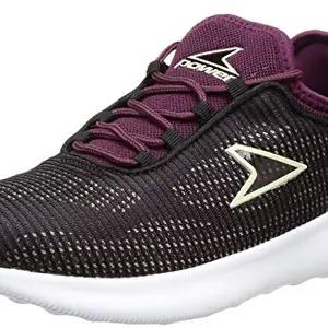 Power Women Drift Iron Red Running Shoes-5 (5395164)