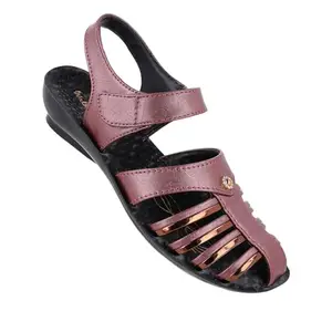 WALKAROO WL7856 Womens Fashion Sandals Dailywear and Regular use - Fig