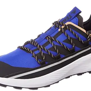 Adidas Men Synthetic Hikelacer Outdoor Shoe LUCBLU/CBLACK/MAGBEI/Stone (UK-7)