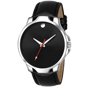 HAPPY-CREATION Casual Analoge Black Dial Men's Leather Watch- HCN-15