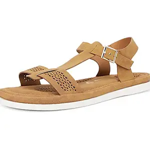 Bata Comfit Bata womens CONNIE SANDAL Brown Sandal - 7 UK (5614904)