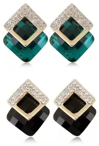 Shining Diva Fashion Stylish Latest Fancy Crystal Earrings For Women (cmb312_8776_9185)