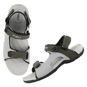 FUEL Sandals & Floaters for Mens & Boys Comfortable & Lightweight Dailywear, Anti-Skid Flexible & Breathable for Running, Walking Stylish Casual Sandal for Outdoor Footwear For Gents (2112-02)