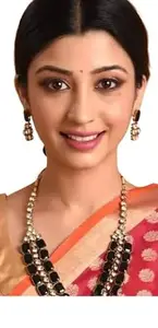 Women Latest Stylish Design Fancy Crystal Necklace Jewellery Set (BLACK)