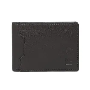 Spykar Men Brown Leather Wallet