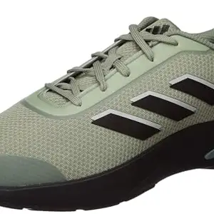Adidas Men Synthetic zapid M Running Shoe SILGRN/CBLACK/Stone (UK-12)