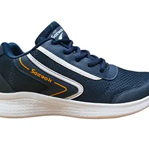 Seevok Sports Shoes for Men | Running Shoes | Daily Use Shoes (SK-05) (Numeric_7) Navy Blue